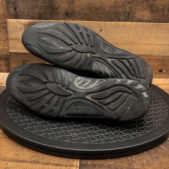 ALLEN EDMONDS GOMMUS MENS CASUAL SHOES BLACK LEATHER SLIP ON LOAFERS SIZE 9.5B - Picture 4 of 9